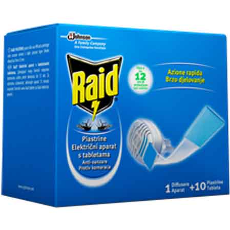 raid macchinetta con piastrine