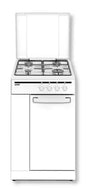 CUCINA A GAS 4 FUOCHI