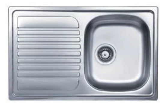 LAVELLO CM80X50 SINISTRO 1 VASCA